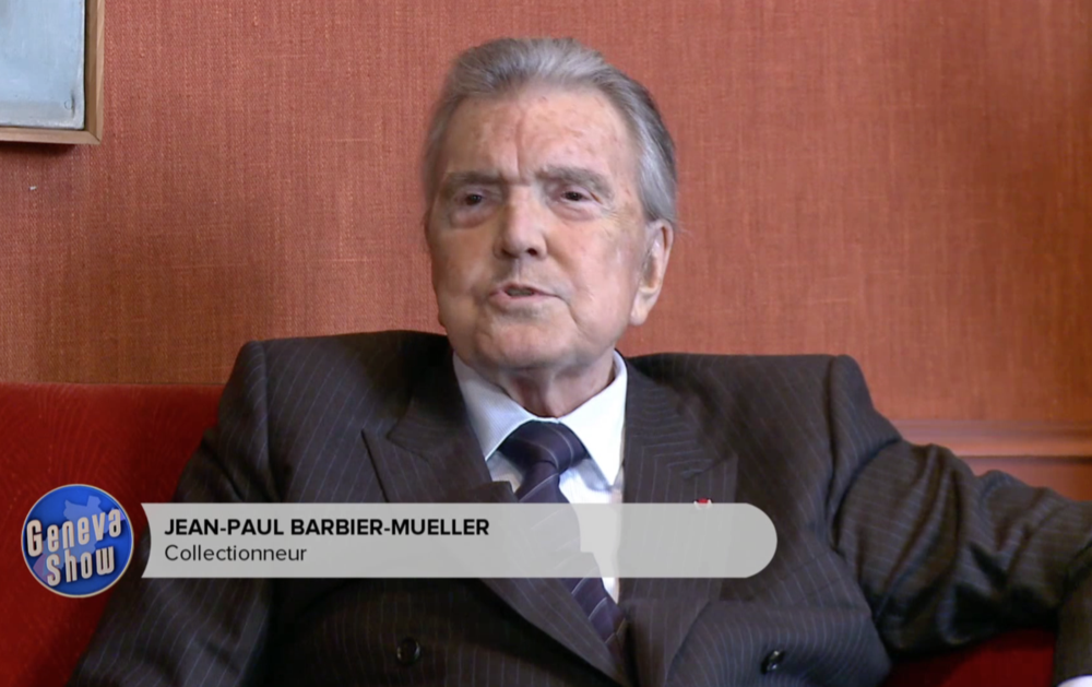 Geneva Show avec JeanPaul BarbierMueller