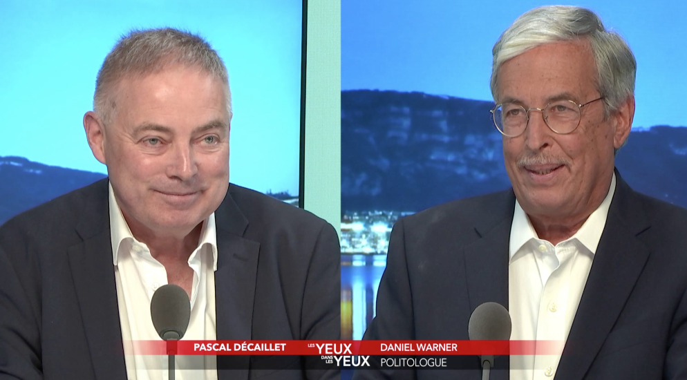 Hugues Hiltpold en lice pour le Conseil des Etats Léman Bleu Télévision