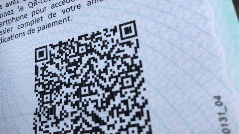 Les amendes se mettent au QR code
