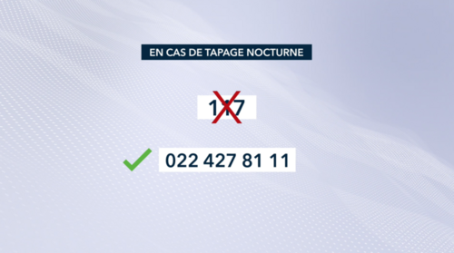 Le 117 submergé pour du tapage nocturne