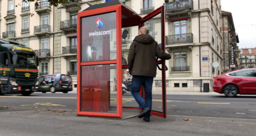 La dernière cabine téléphonique de Genève a été démontée