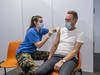 Armée en soutien pour la vaccination à La Chaux-de-Fonds