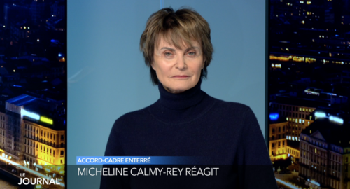 Micheline Calmy-Rey : « Enfin, une décision est tombée