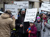 Manifestation contre le port du masque dans les écoles bernoises