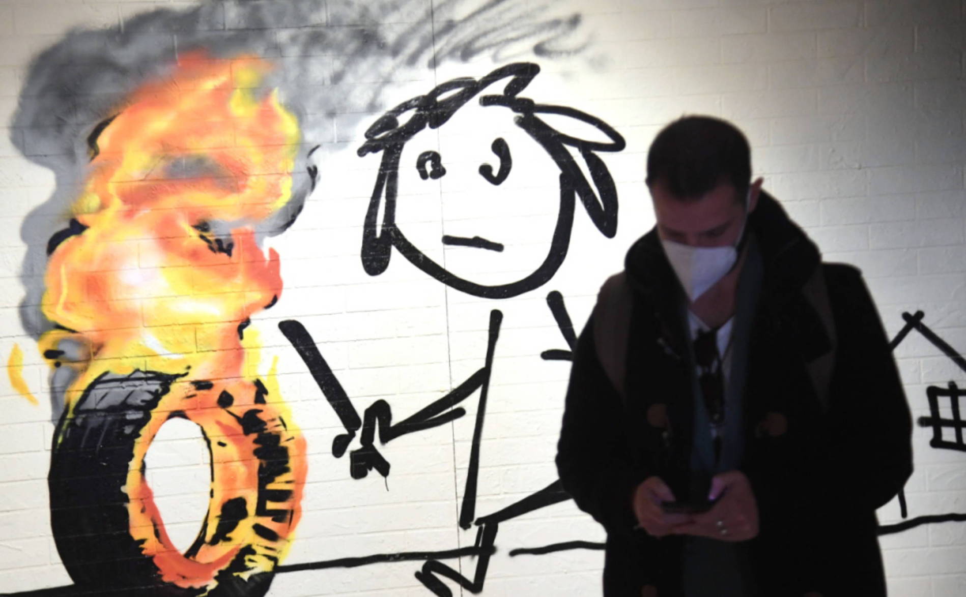 « Le monde de Banksy » transposé dans la gare de Milan