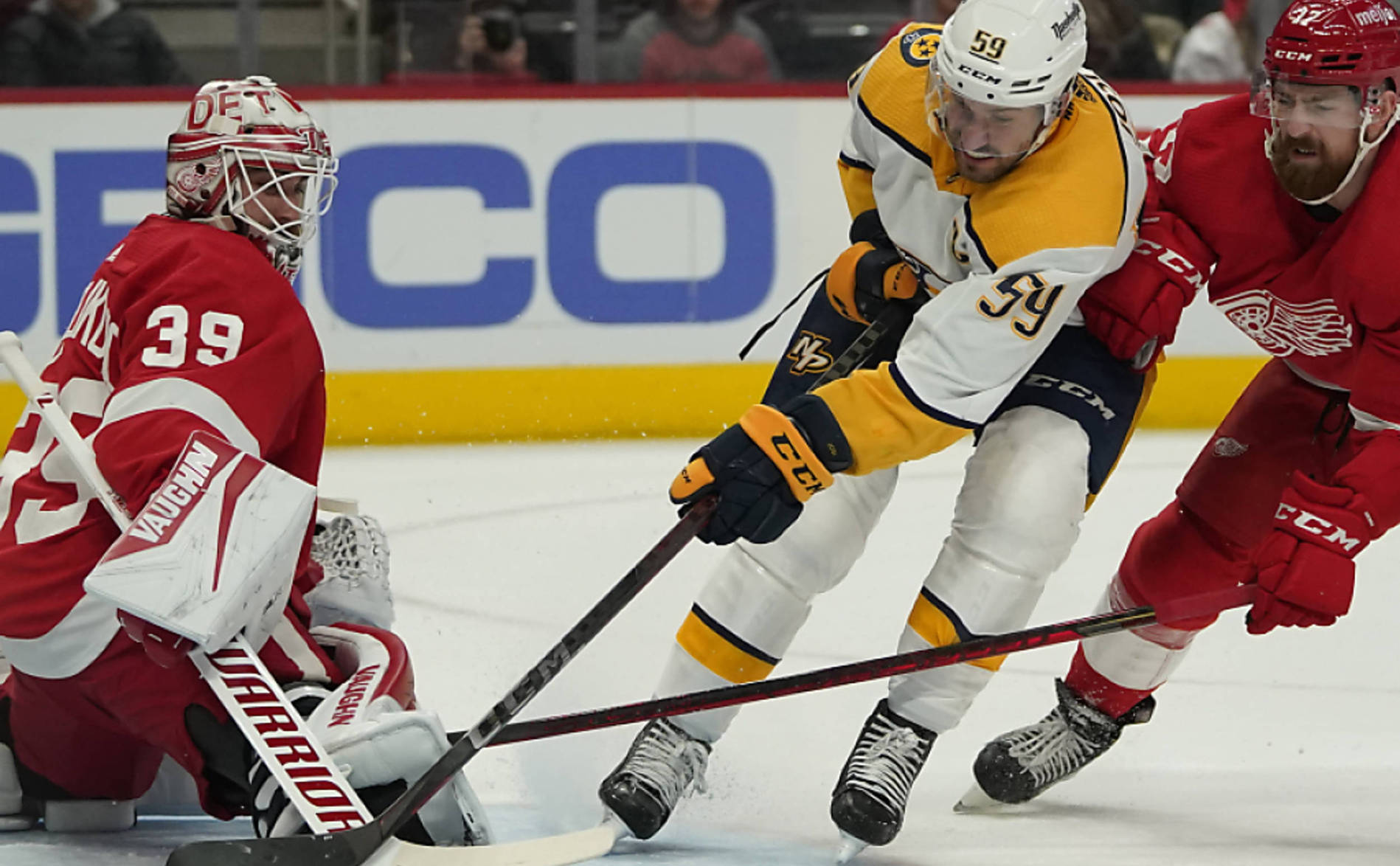 Josi et les Predators stoppent les Red Wings