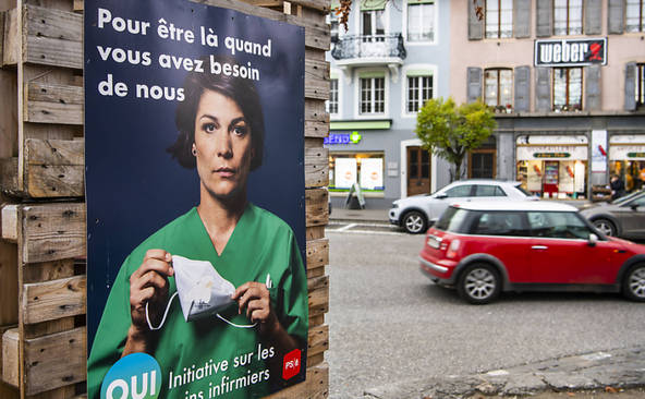 Soins infirmiers: un mandat clair accordé par le peuple
