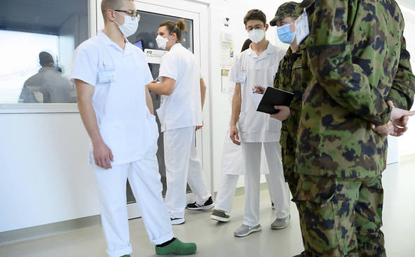 Berne décide du soutien de l'armée pour les soins et la vaccination