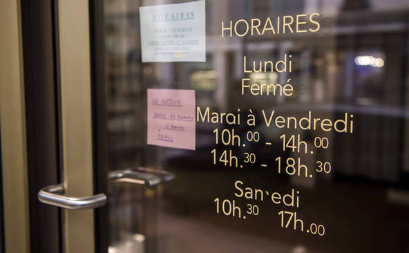 La réforme des horaires d'ouverture des magasins est refusée