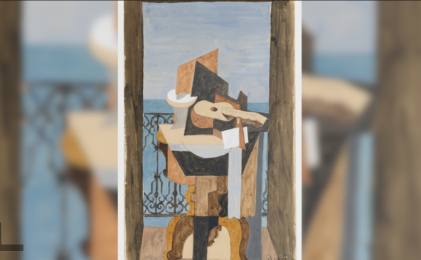 Une aquarelle de Picasso aux enchères